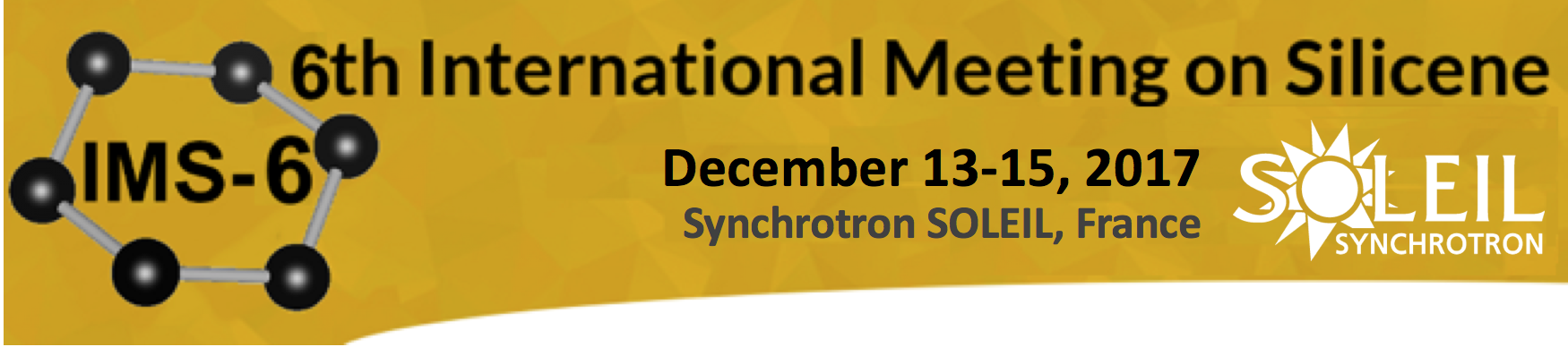Conférence Internationale sur le Silicene, 13-15 décembre 2017